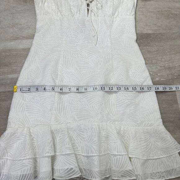 Significant Other Imani Mini Dress Ivory White Size 4 - Picture 11 of 12